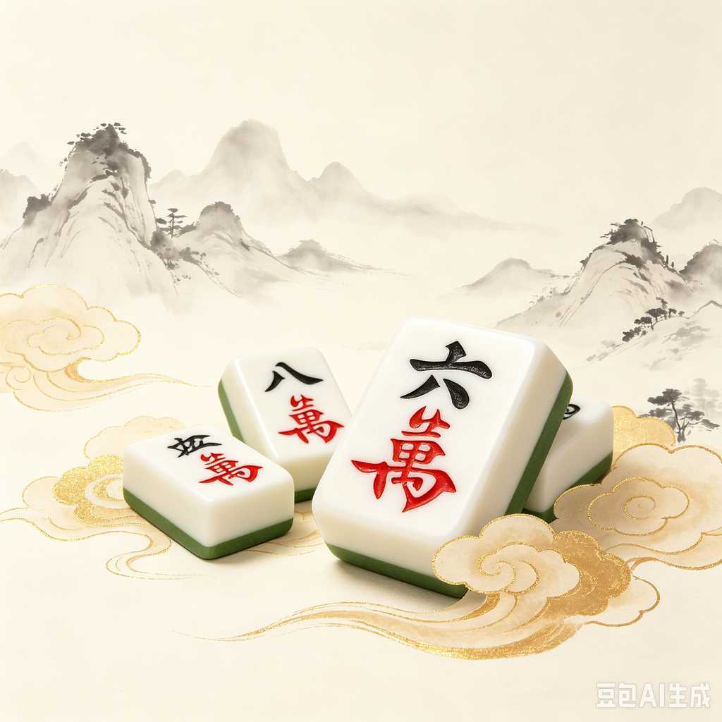 mah jongg set with carrying case