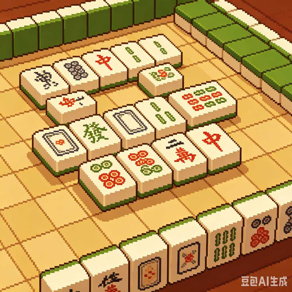 modern mahjong set