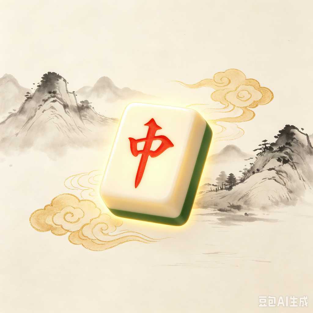 traditional chinese board game mahjong
